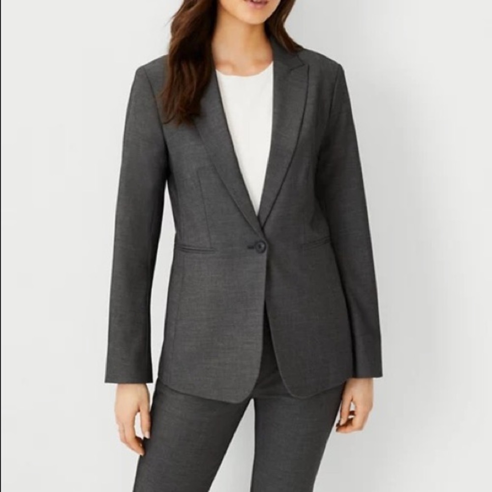 BNWT Ann Taylor Grey Suit (Women) - Matching Set